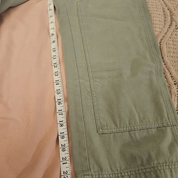Urban Outfitters Green Wide-Leg  Double Knees Pants Size 28 - Picture 4 of 7